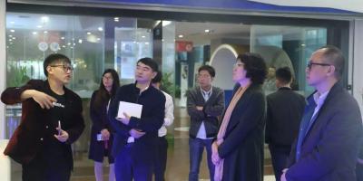中国电信江苏公司副总经理一行来访Wulian