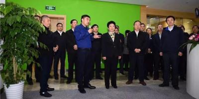 培育新动能丨江苏省委副书记、常务副省长黄莉新一行调研WULIAN