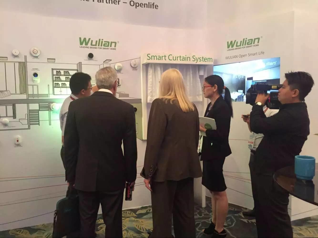 Wulian出席华为新加坡全球超宽带高峰论坛，现场展示智能家居