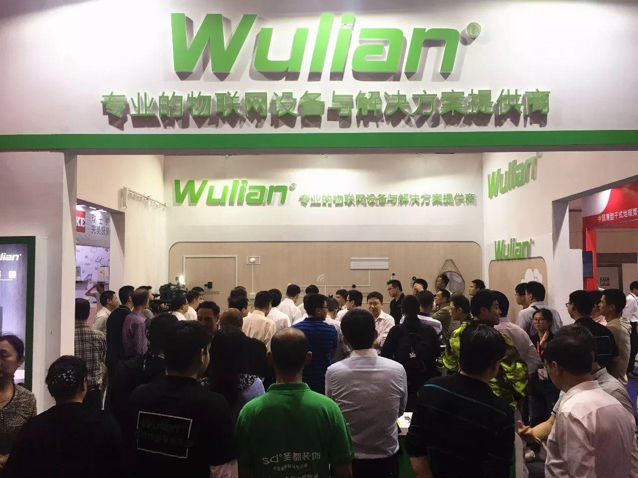 首届智能安防展开幕，南京副市长来访WULIAN，各路媒体围堵WULIAN展台
