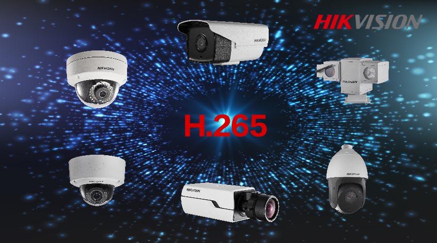 海康威视H.265摄像机/球机，全系震撼上市