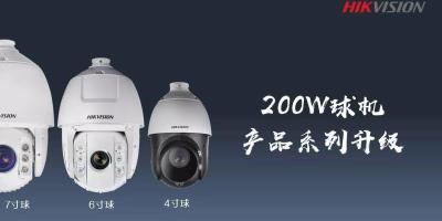 再跨越丨200W球机产品系列升级