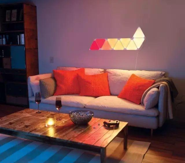 像积木一样随意拼接的智能炫彩灯，让你的家一天一变样！！